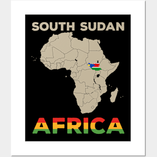 South Sudan-Africa Posters and Art